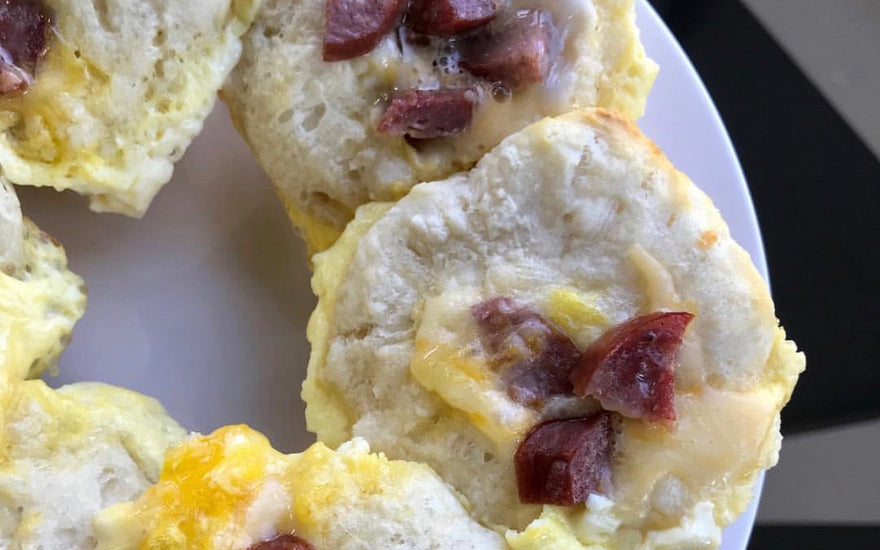 Antelope Sausage Egg Bites