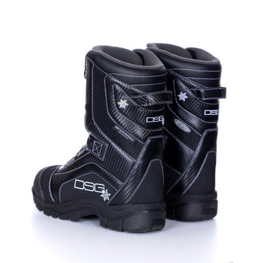 Women's Black Snowmobile Avid Technical Boots MOZ Lacing System