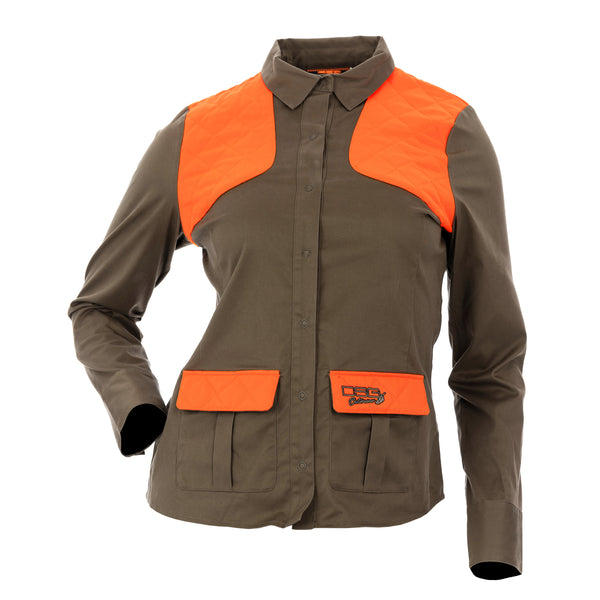 Upland Snap Up Shirt | Women's Cargo Pocket Hunting Shirt | DSG