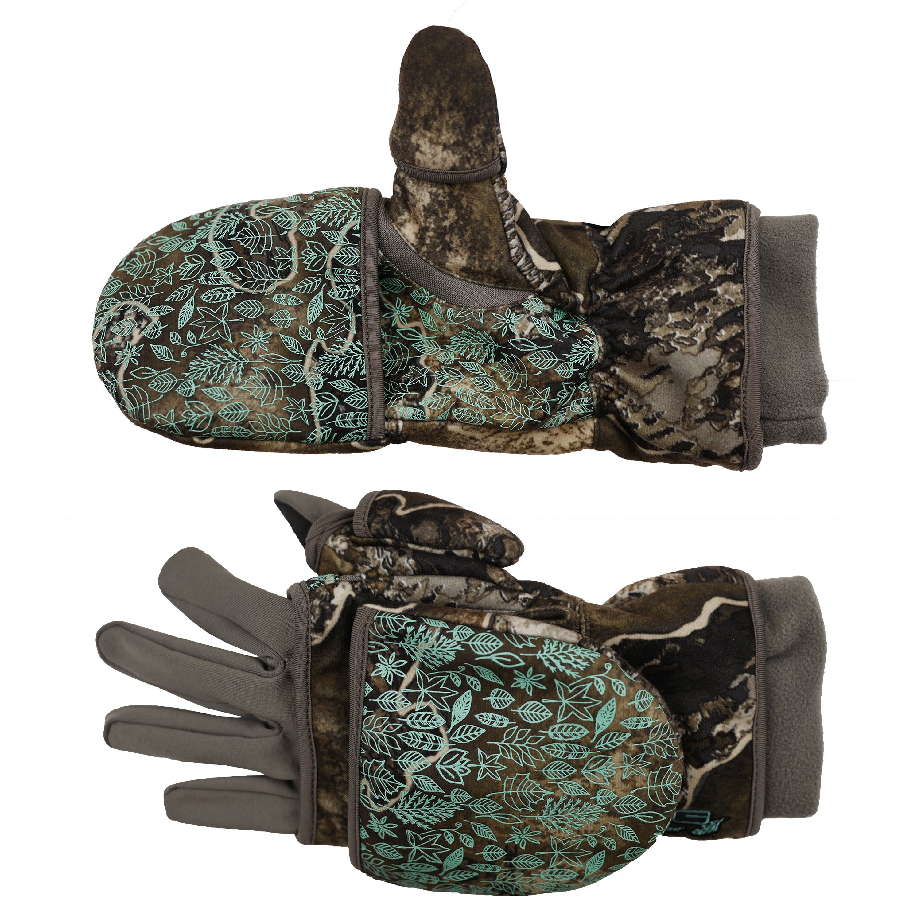 Hunting Flip Top Mittens | Camo Convertible Mittens | DSG
